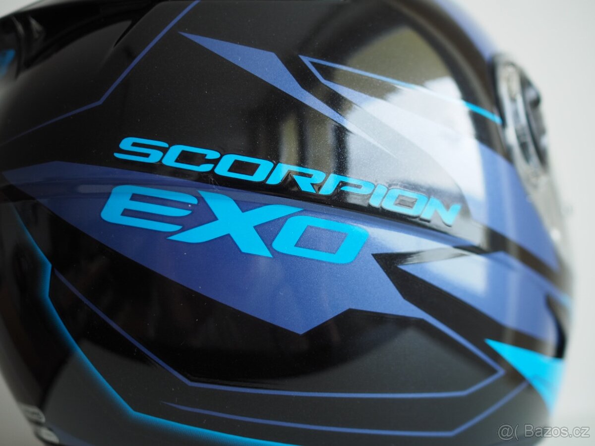 Helma na skútr, motorku, Scorpion EXO-490 NOVA, v.M