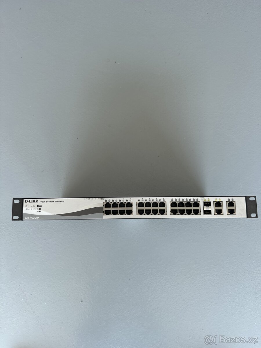 D-Link DES-1210-28P 24x100+2xGbit+2xSFP Smart/PoE+