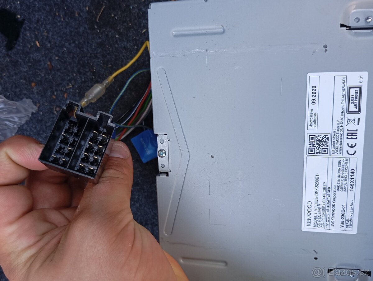Autorádio Kenwood DPX-5200BT