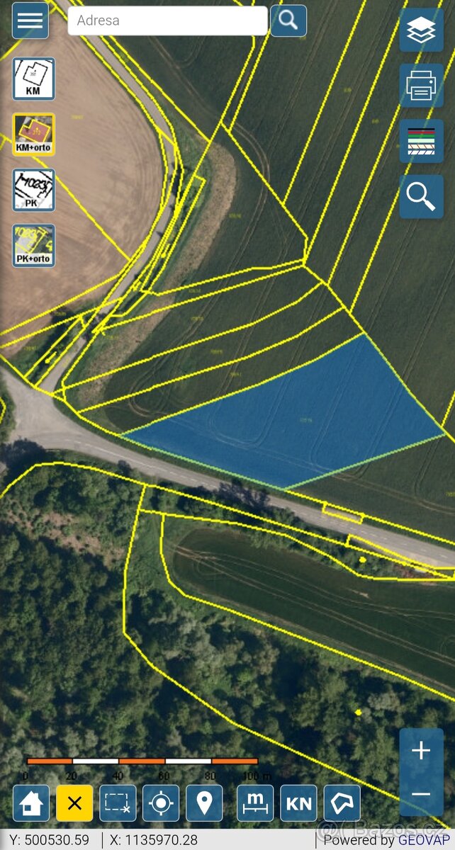 🌾 Na prodej 1/8 orné půdy – investice do budoucnosti 🌾