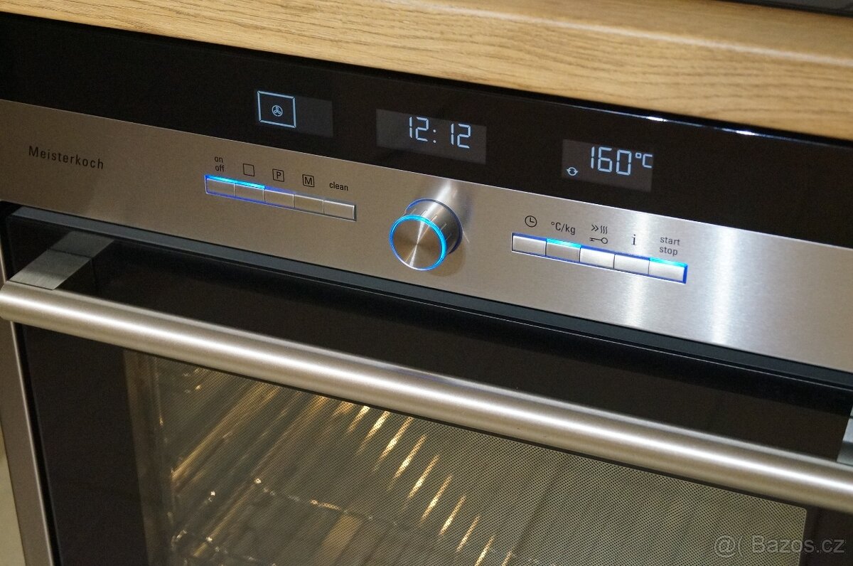Trouba nerezová Siemens HB36AU560, lyžiny