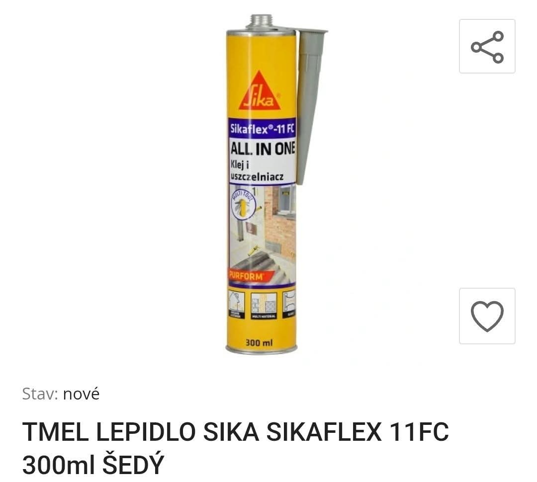 Tmel lepidlo Sika
