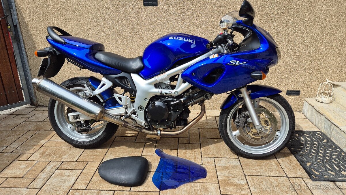 Suzuki SV 650 S v pěkném originálním a původním stavu