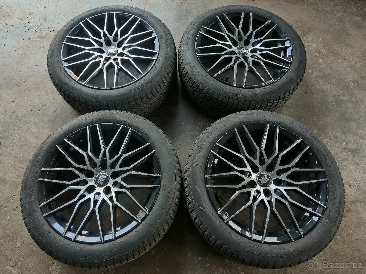 Alu kola 5x112 Zánovní 17" včetně celoroční pneu