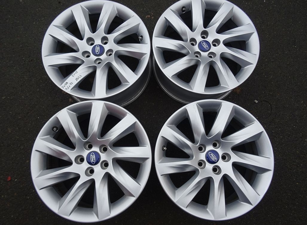 Alu disky origo Ford, 17", 5x108, ET 45, šířka 7,5J