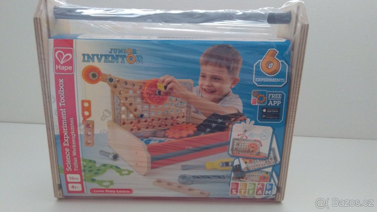 Hape vědcův kufřík