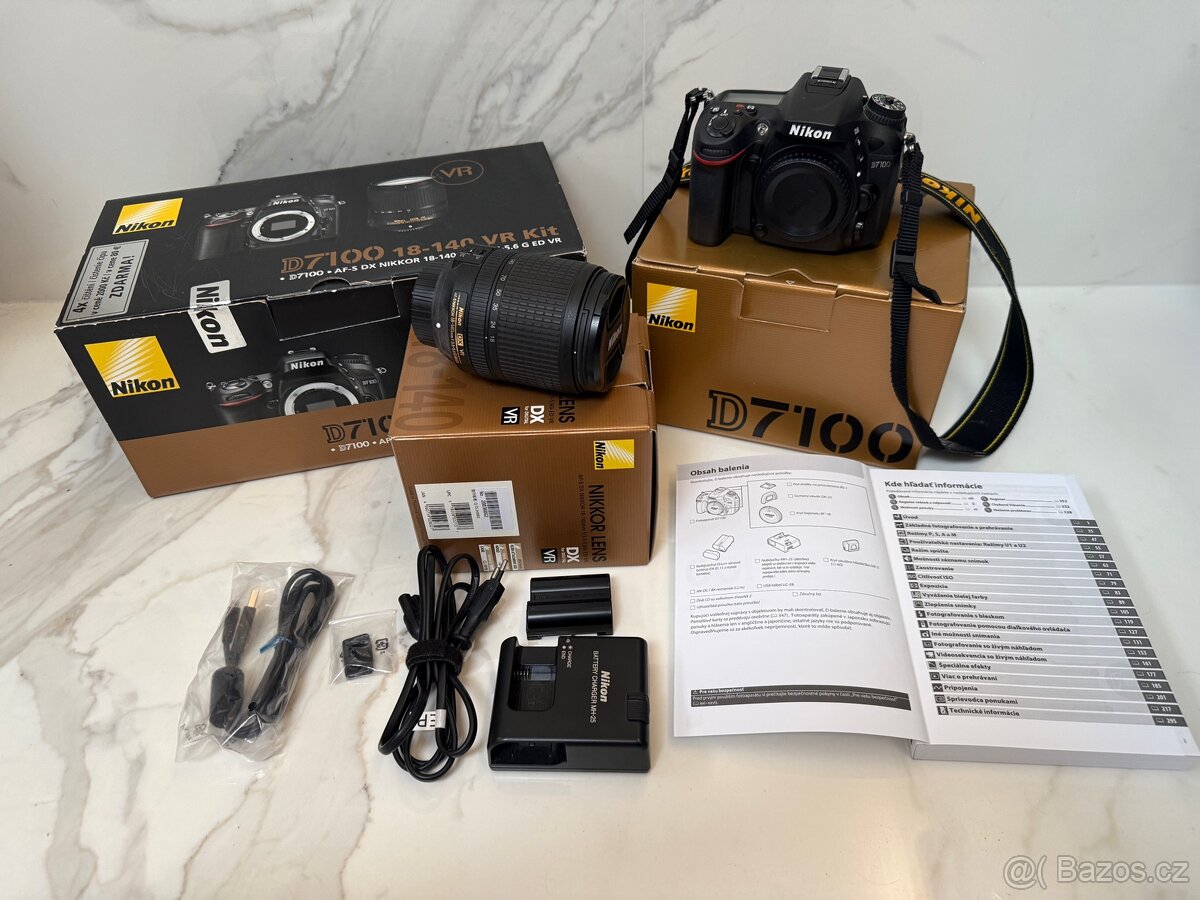 Digitální fotoaparát Nikon D7100 18-140 VR Kit