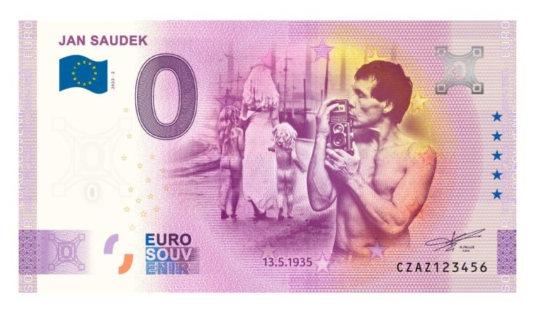 0 Euro Souvenir Jan Saudek oba motivy
