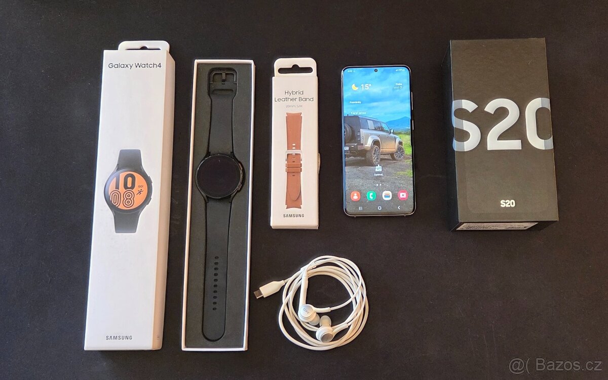 Samsung Galaxy S20 + hodinky