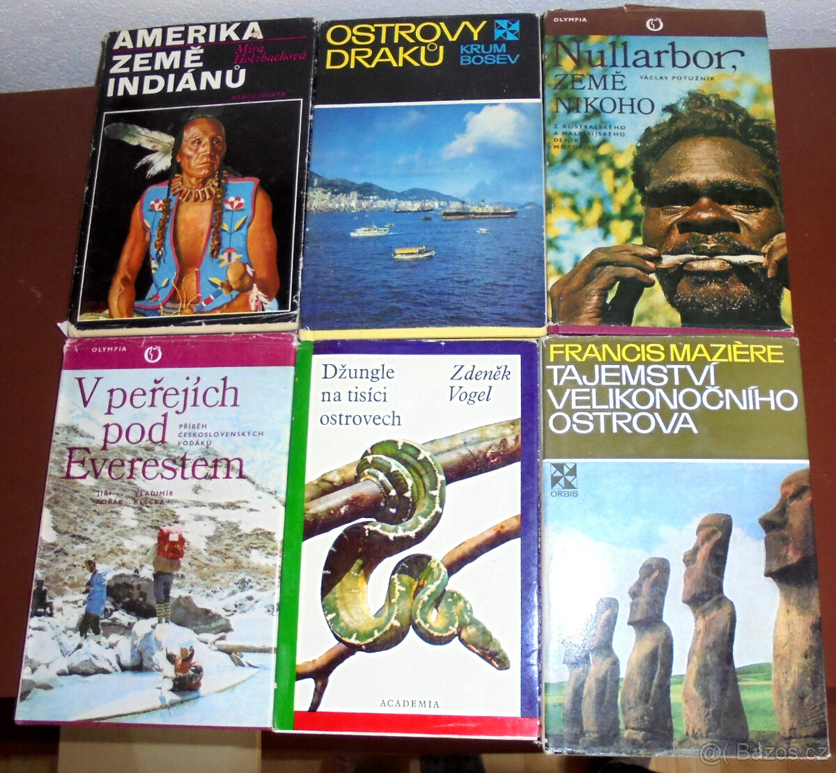 Knihy - cestopisné a naučné