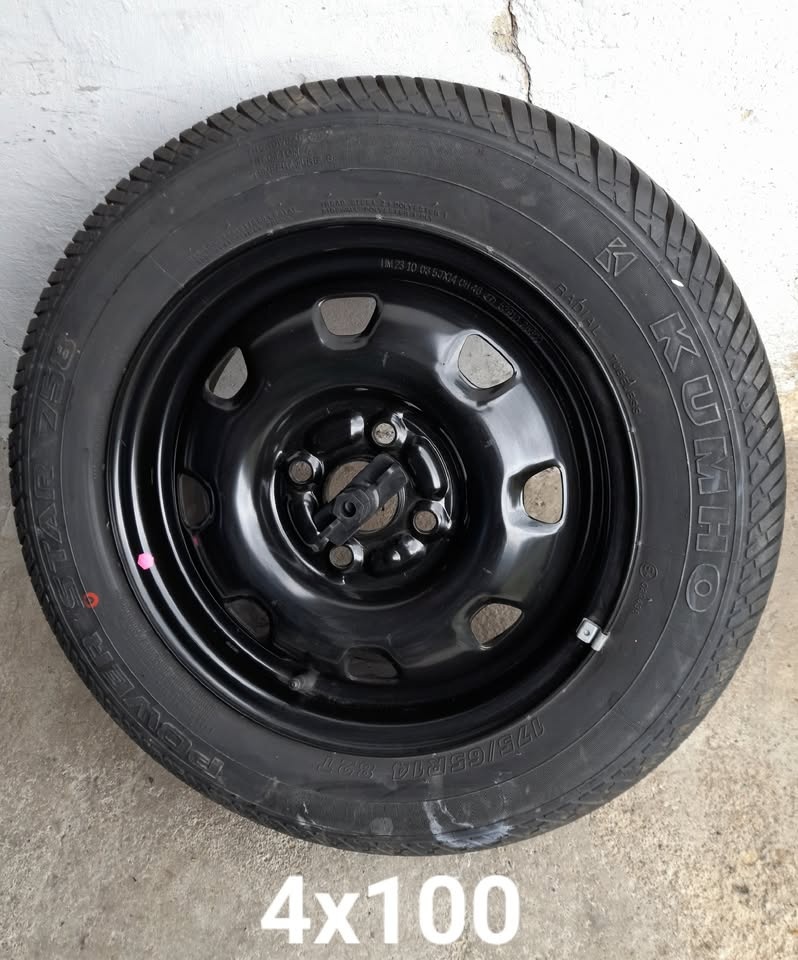 Plnohodnotná rezerva 4x100 (Hyundai a pod.)