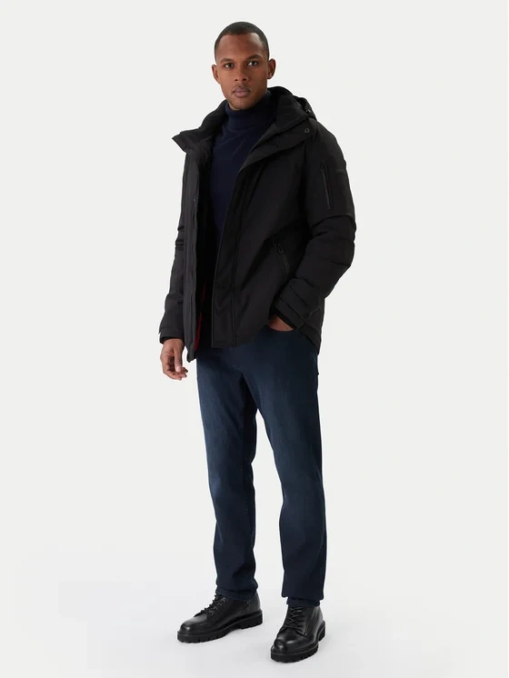 BUGATTI PÁNSKÁ STYLOVÁ BUNDA SE STOJÁČKEM XL