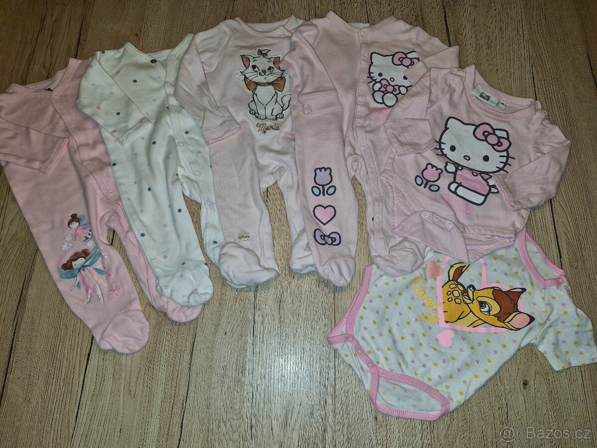 Set oblečení 6 ks 1-3 měsíce