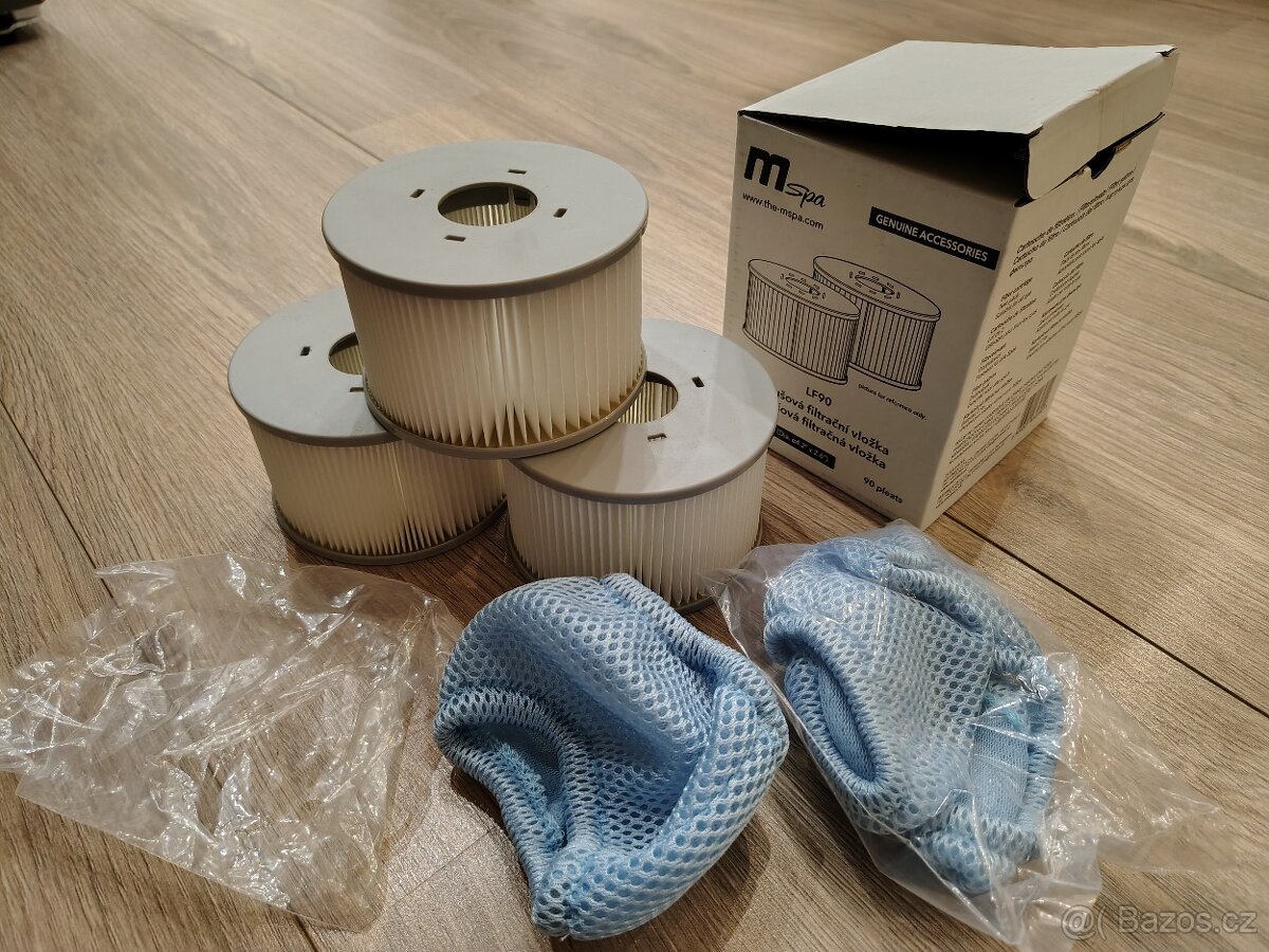 Filtrační kartuše a potahy filtrační vložky pro vířivky MSPA