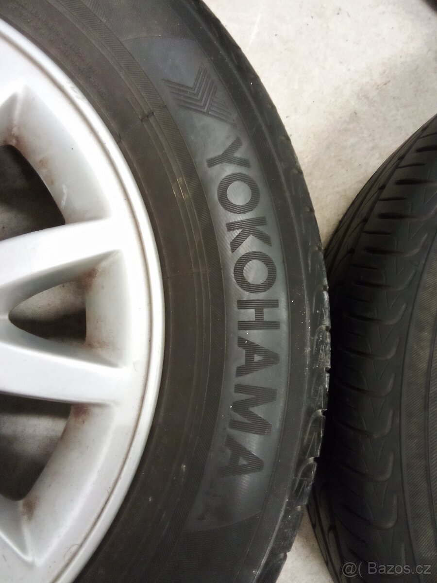 ALU kola s letními pneu 195/65 R15