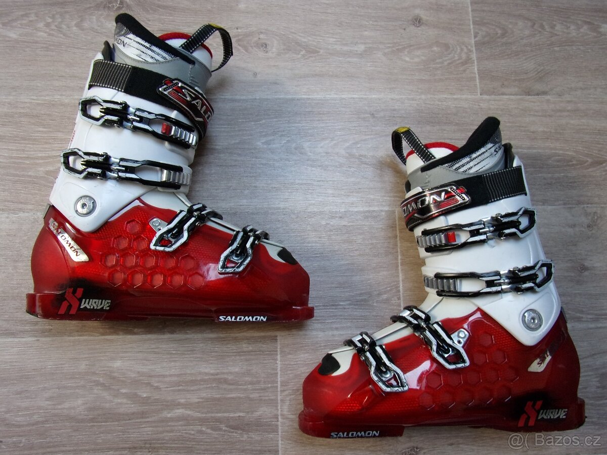 lyžáky 45, lyžařské boty 45 , 29,5 cm, Salomon 100