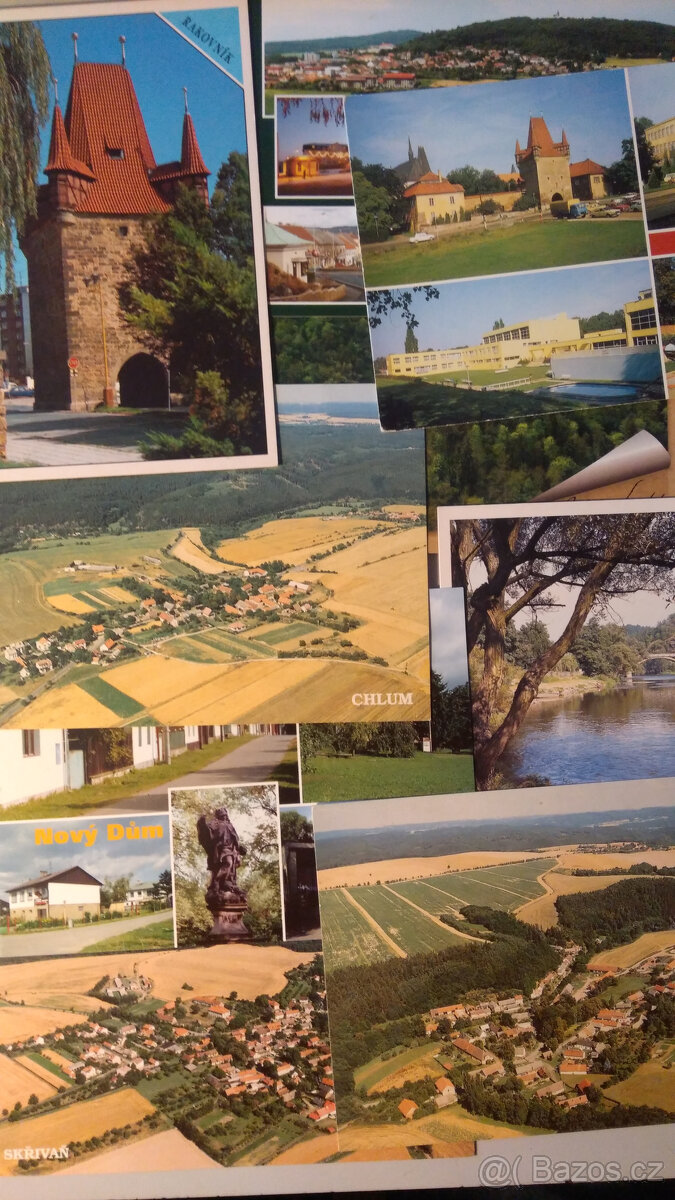 20ks pohlednic z Rakovnicka