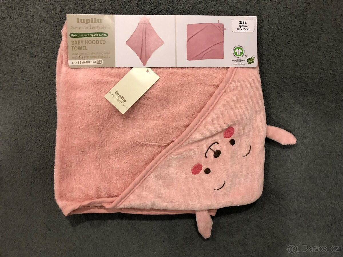 Dětská osuška s kapucí