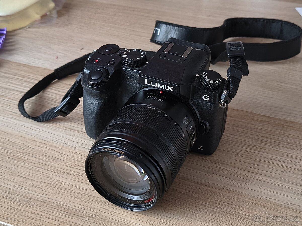 Panasonic Lumix DMC-G7 + 14-140 mm černý