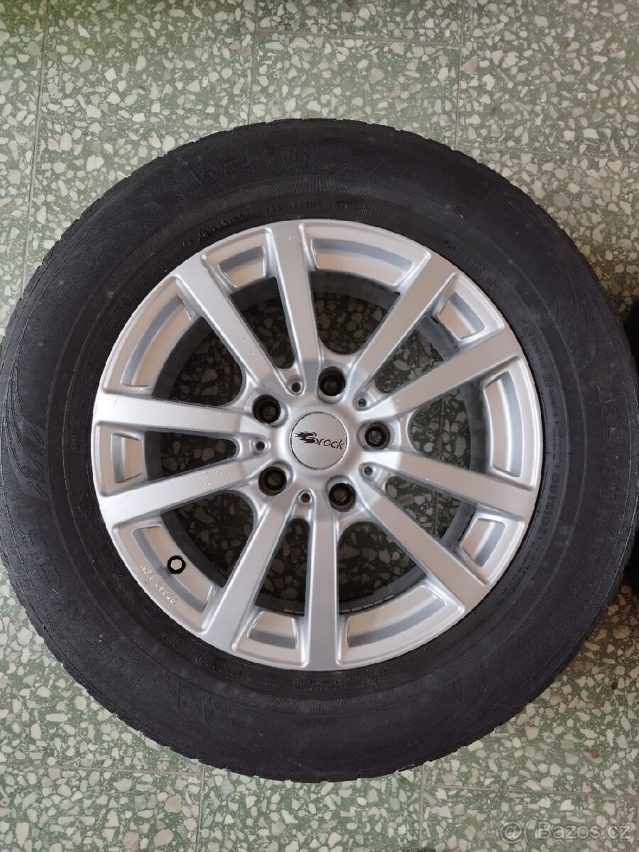ALU kola BROCK 17" ET56 rozteč šroubů 5×130