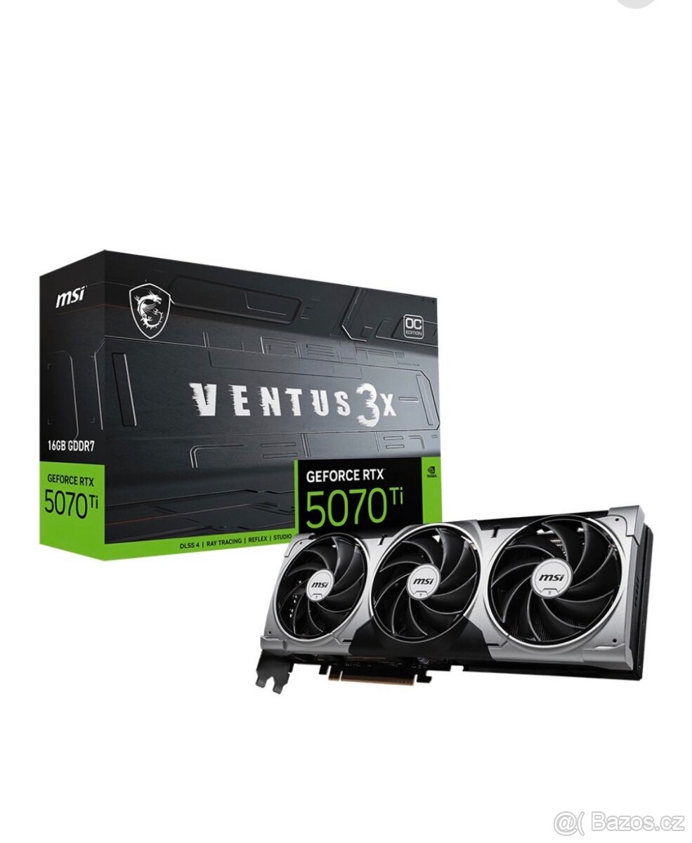 Rtx 5070ti - plně funkční