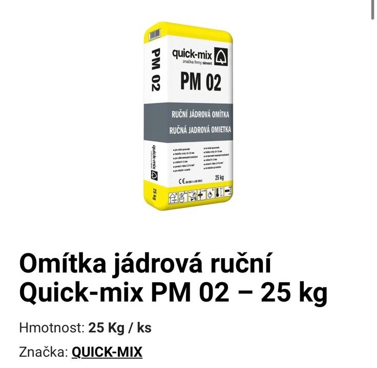 Stavební materiál.