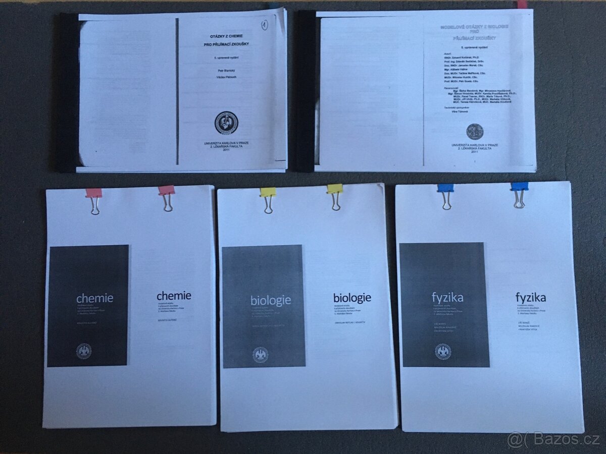 Modelové otázky na 1. a 2. LF
