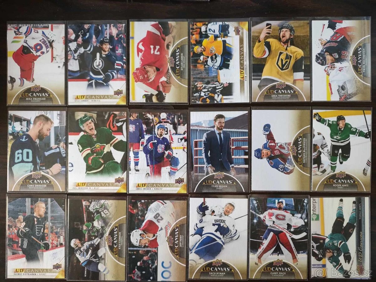 Predám kartičky NHL novšie ročníky (MVP,UD series)