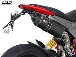 Ducati Hypermotard 821 SC výfuk