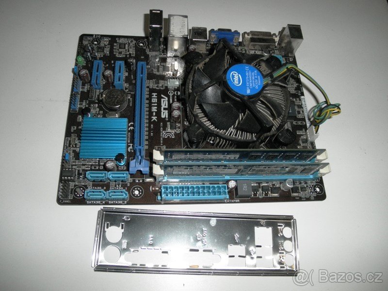 ASUS H61M-K + Intel i5 3470S + 8GB DDR3