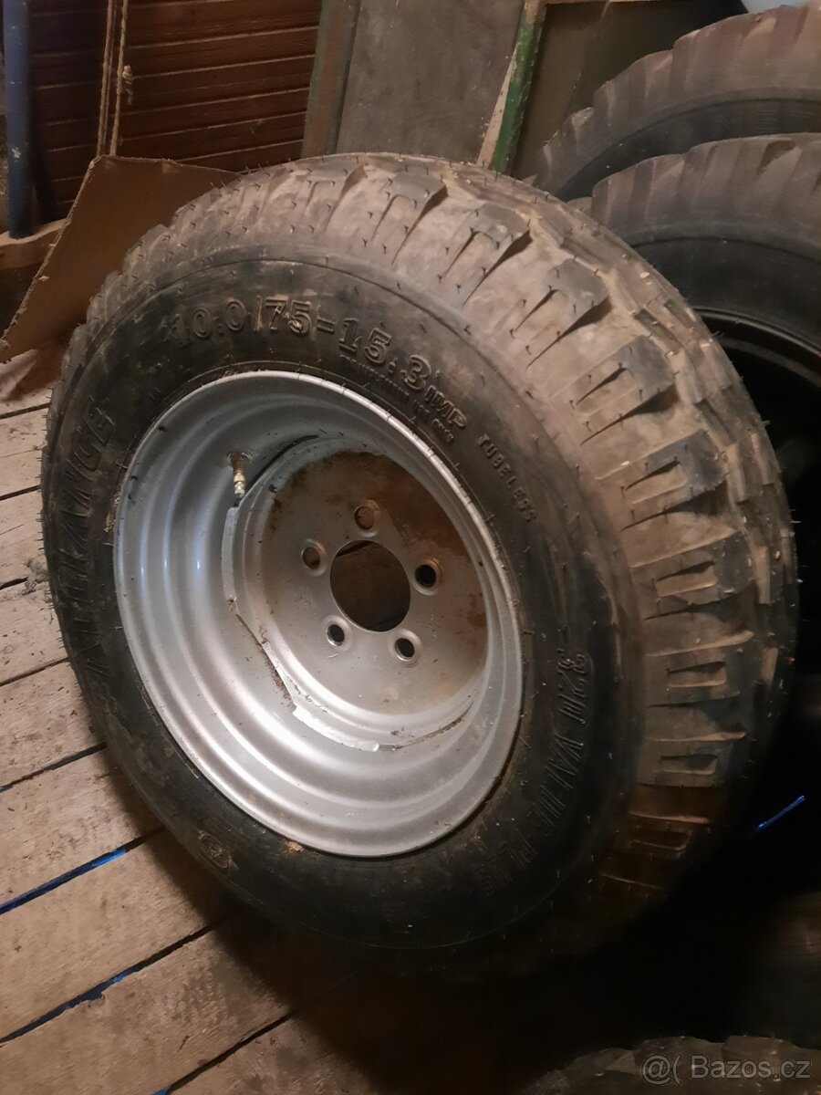 Kompletní kola 10.0/75-15,3