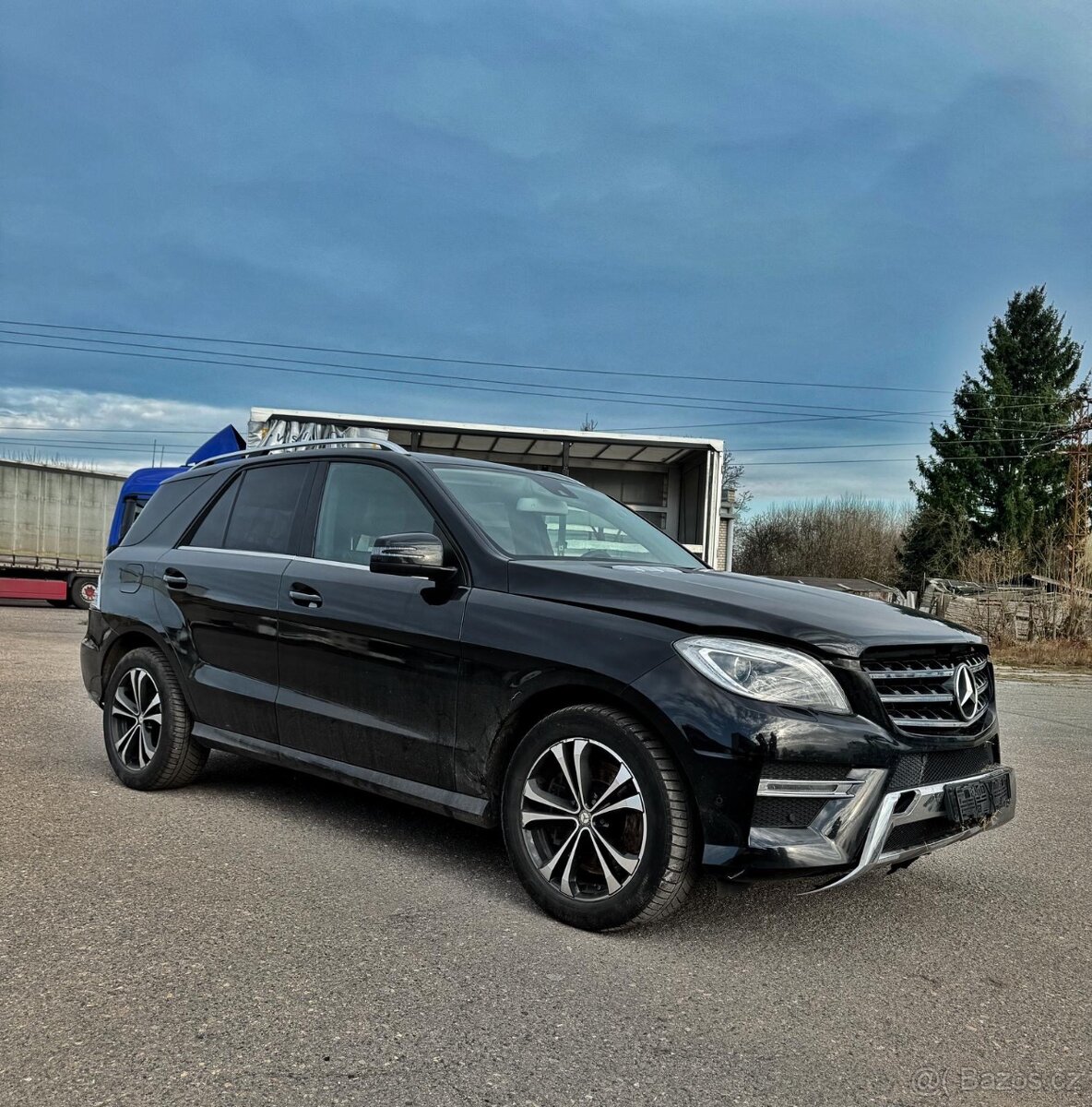 Mercedes benz ML 500 4matic W166 rv 2015 vzduch