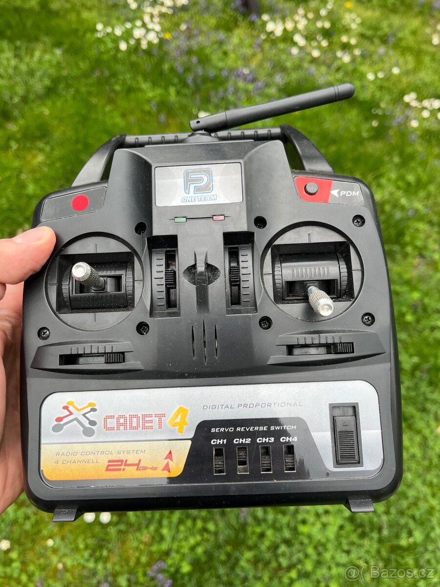 RC vysílač CADET 4 – 2.4 GHz, 4 kanály – BEZ přijímače