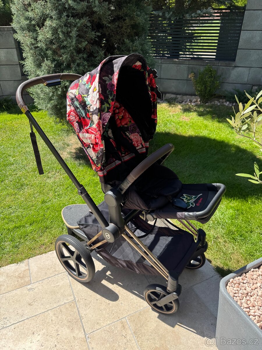 Cybex Priam Spring Blossom dark