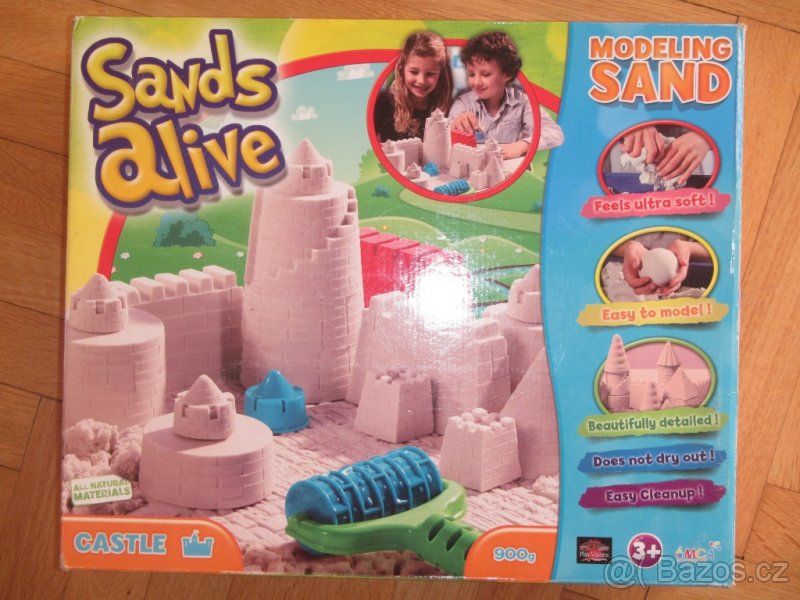 Sand Alive set HRAD -modalovací sada písku