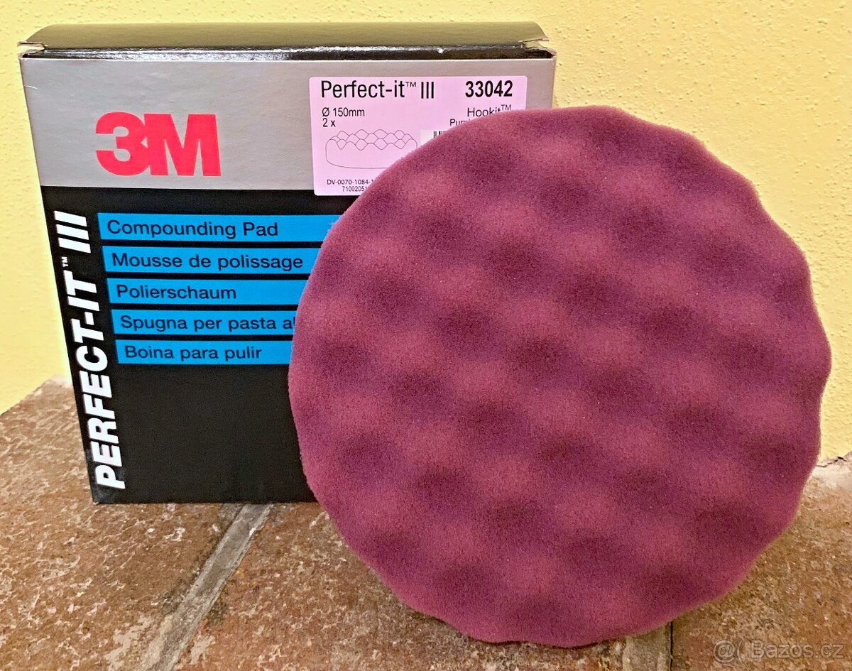 Leštící kotouč 3M 33042 Perfect-It Fialový D150