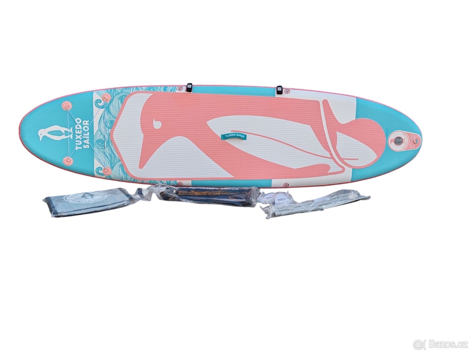 Paddleboard/surf/iSUP 305/81/15cm na 136kg