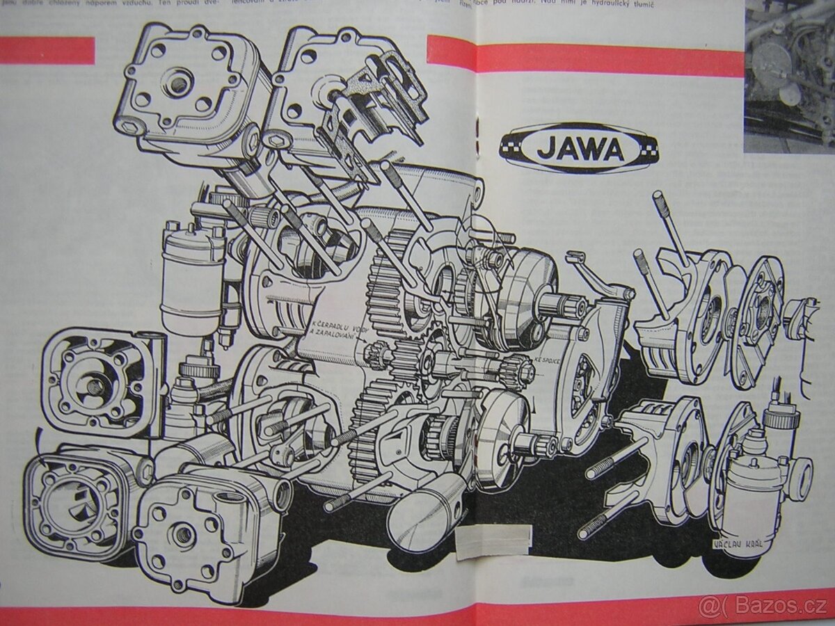 JAWA typ 673 V4 350 ccm