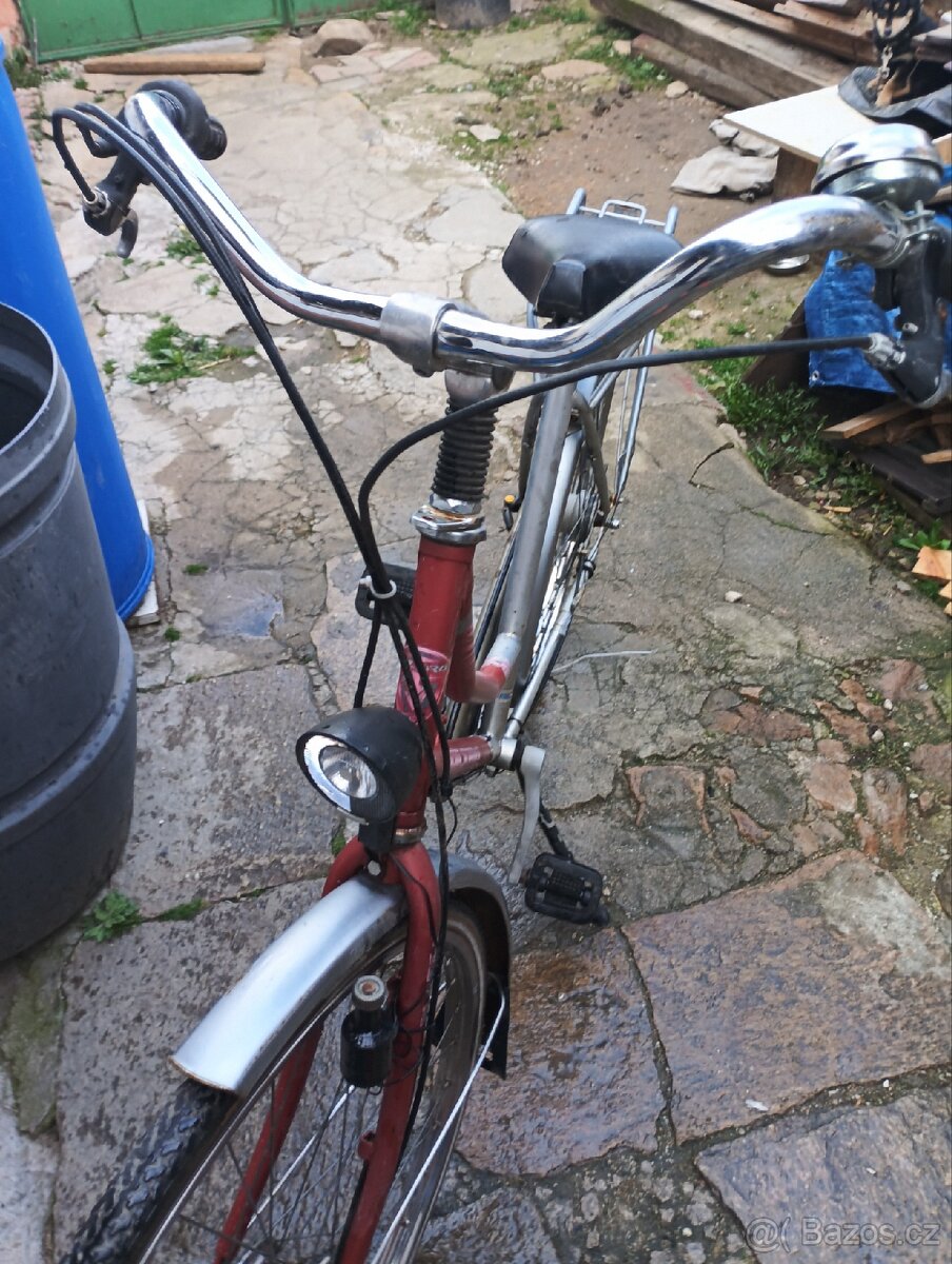 Retro dámské kolo