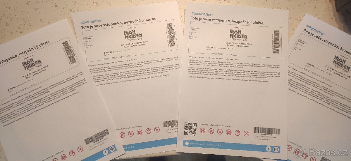 Iron Maiden 31.5.2025 Praha