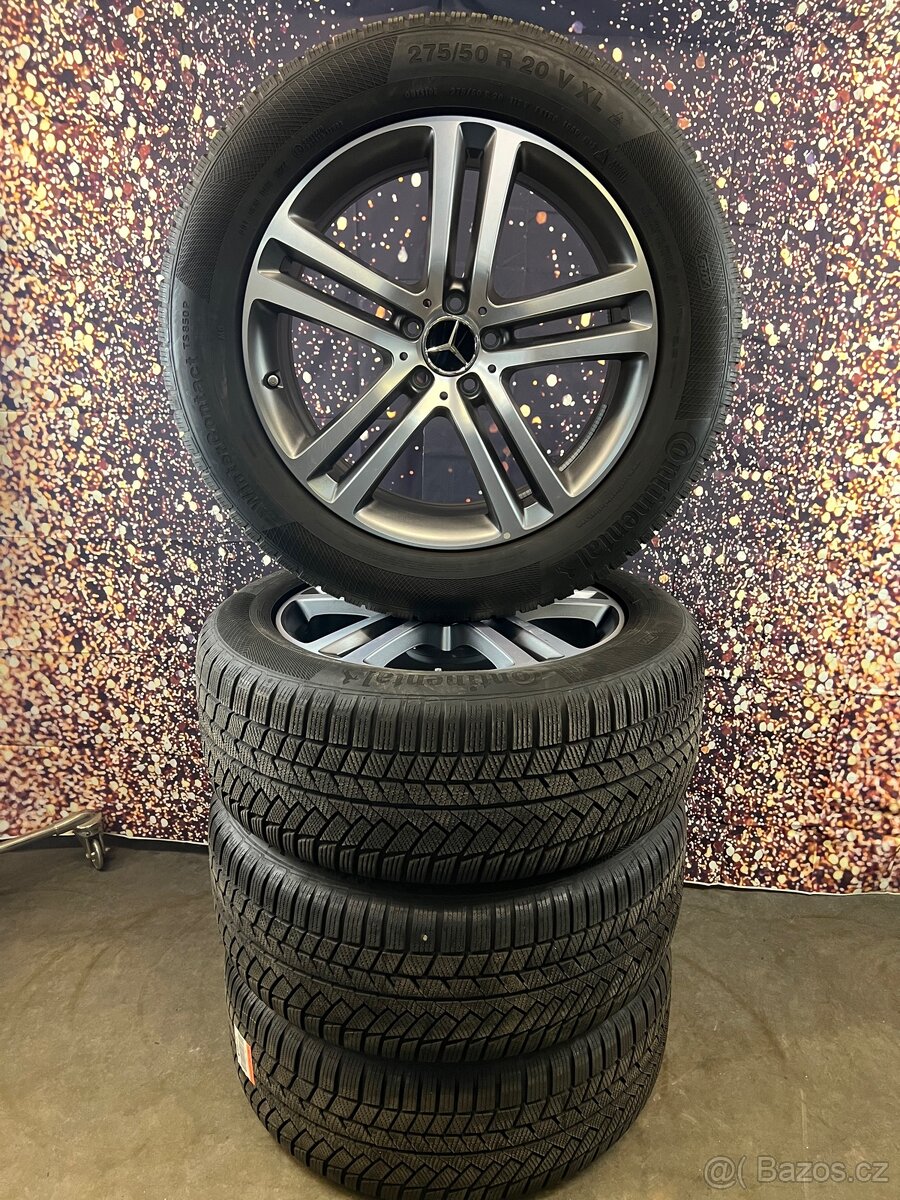 Originální alu kola mercedes benz GLE 5x112 275/50r20 zimní