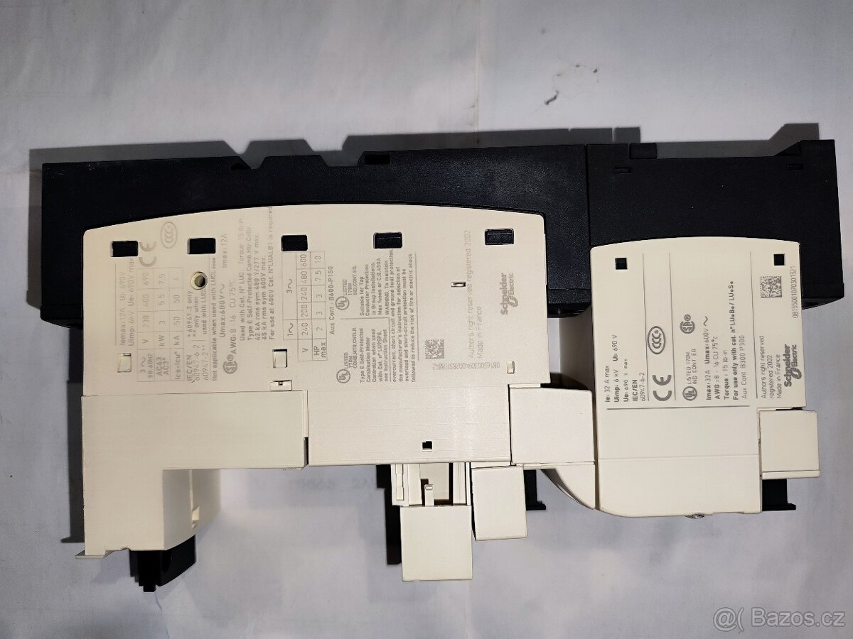 výkonová základna - TeSys U - 12 A - 110...220 V DC
