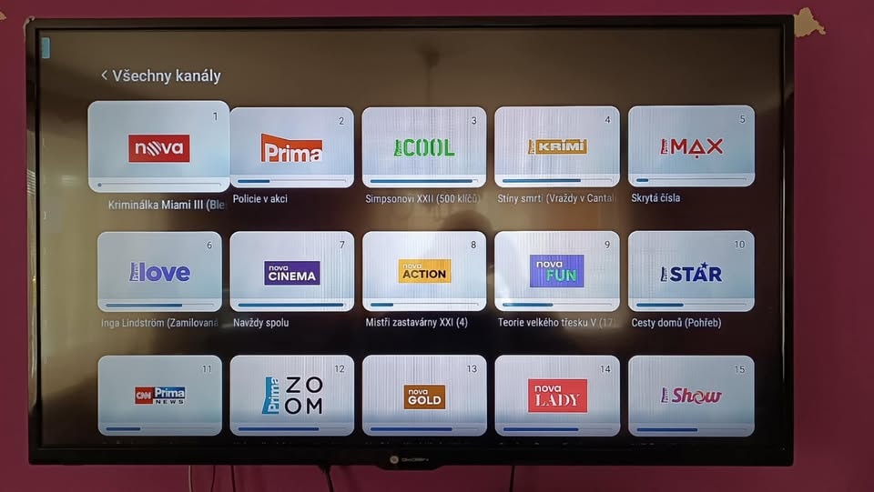 TV zn. GoGen - 109cm úhlopříčka