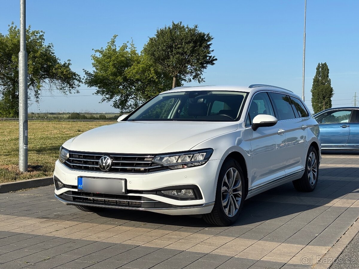 VW PASSAT 1.5TSi 110kW ELEGANCE DSG, ČR, 2021, 78 tkm