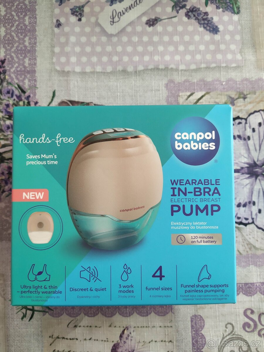 Odsávačka mléka hands-free Canpol Babies
