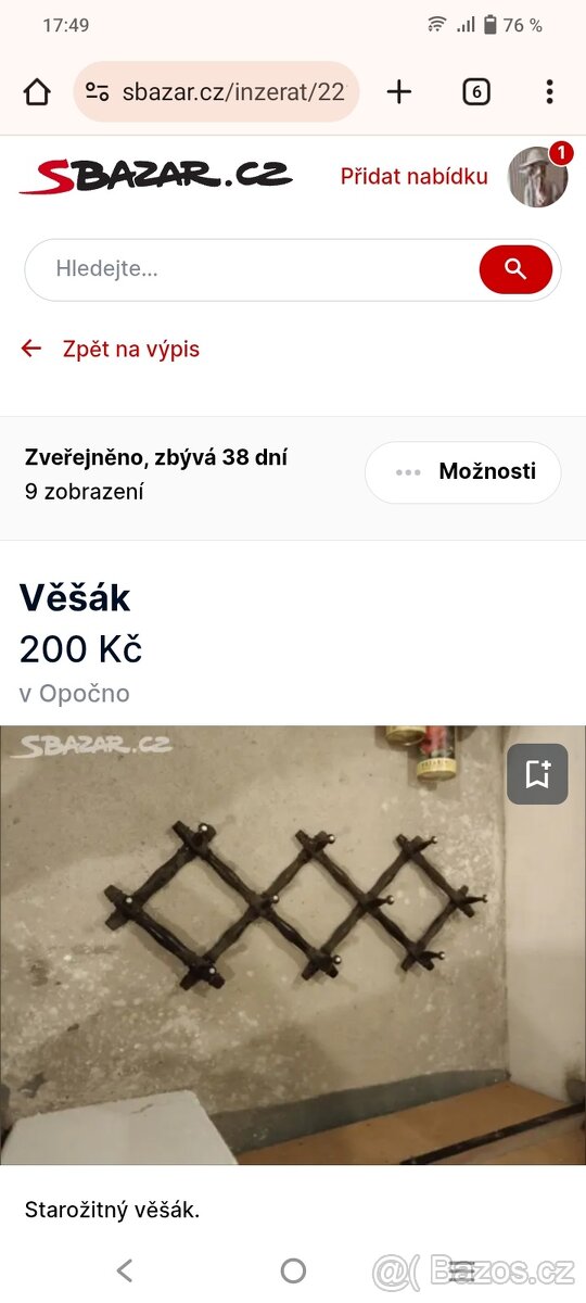 Věšák