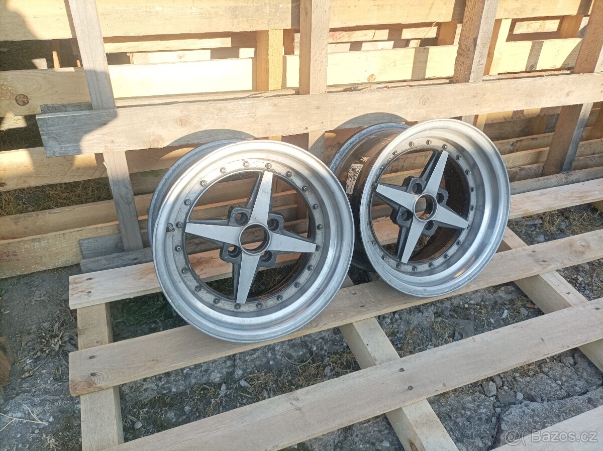 2x ALU Rota 8x15, 4x100