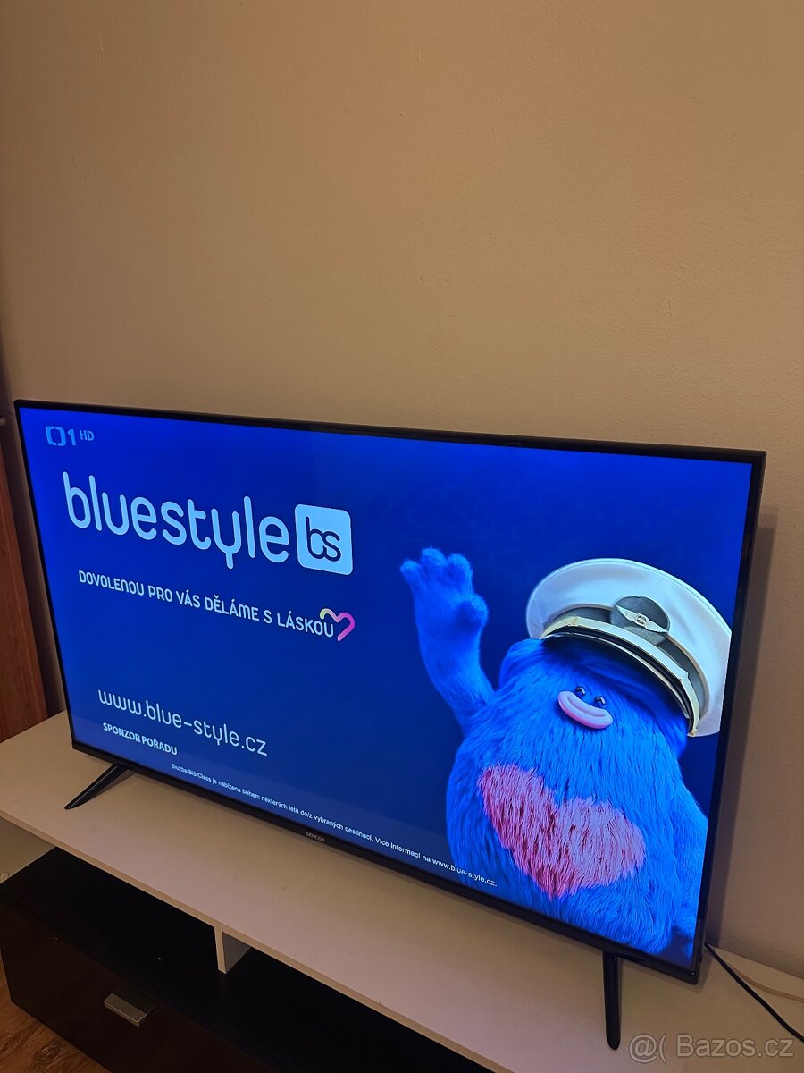 Televize Sencor 55"(139cm) 4K, smart, dvbt2, Netflix a Onep