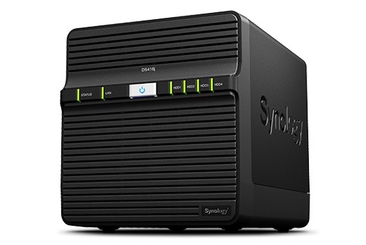 Synology NAS DS416j + 4x3TB hdd + APC-ES 400