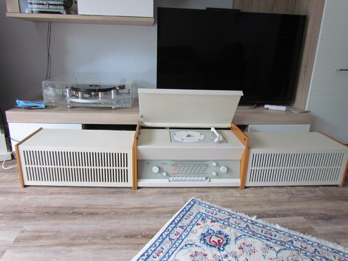 Braun Atelier 1-8 designové elektronkové rádio klasik